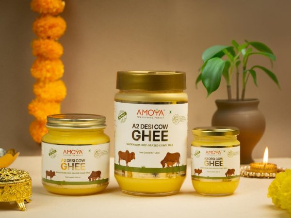 AmoyaA2DesiCow Ghee